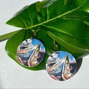 Vintage Car Jewelry, Retro Earrings, Vintage Car Earrings, Steampunk Earrings